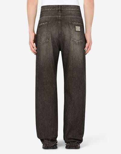 Dolce & Gabbana Oversize dark gray wash jeans outlook