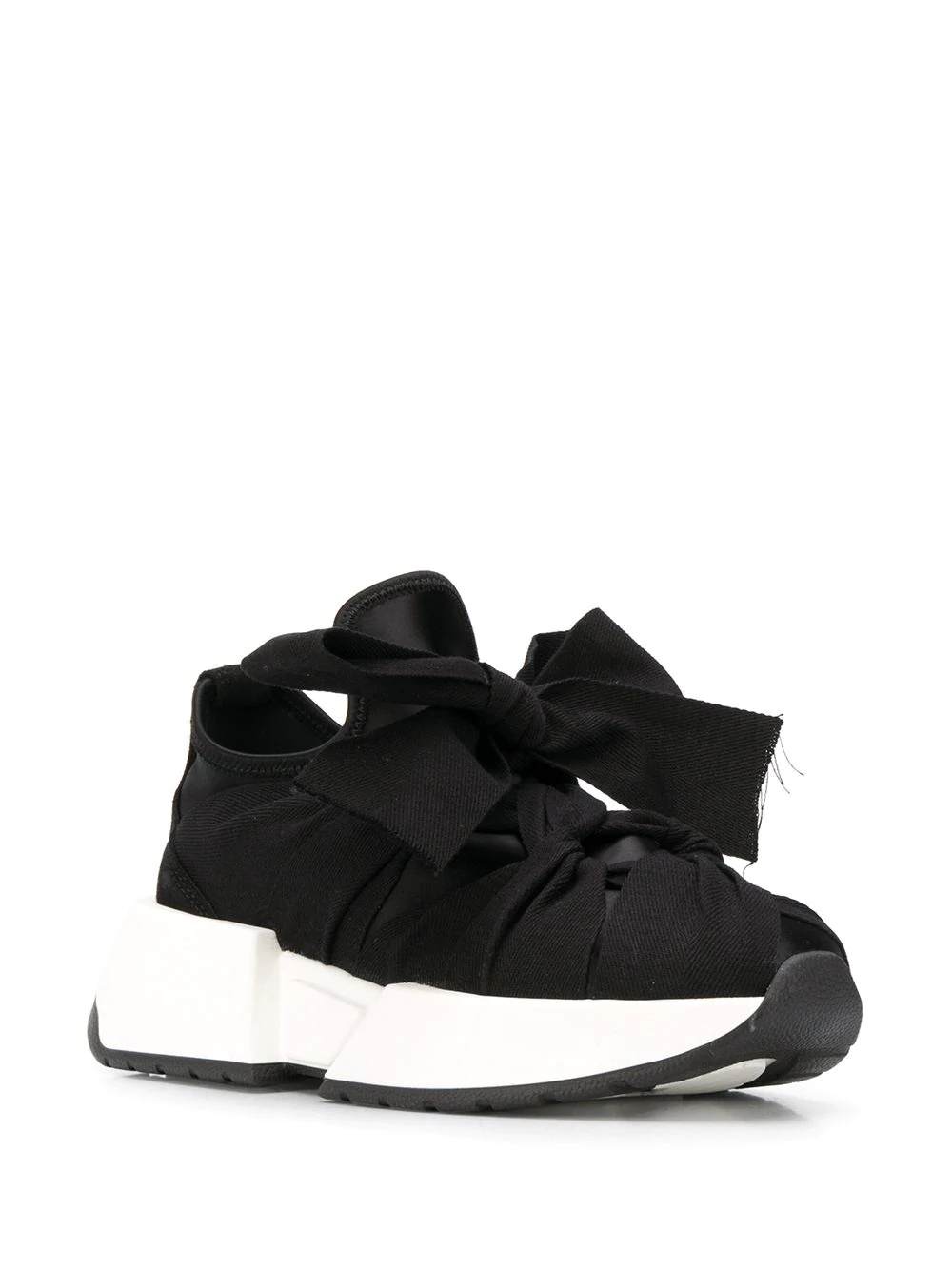 Ribon tie chunky sneakers - 2