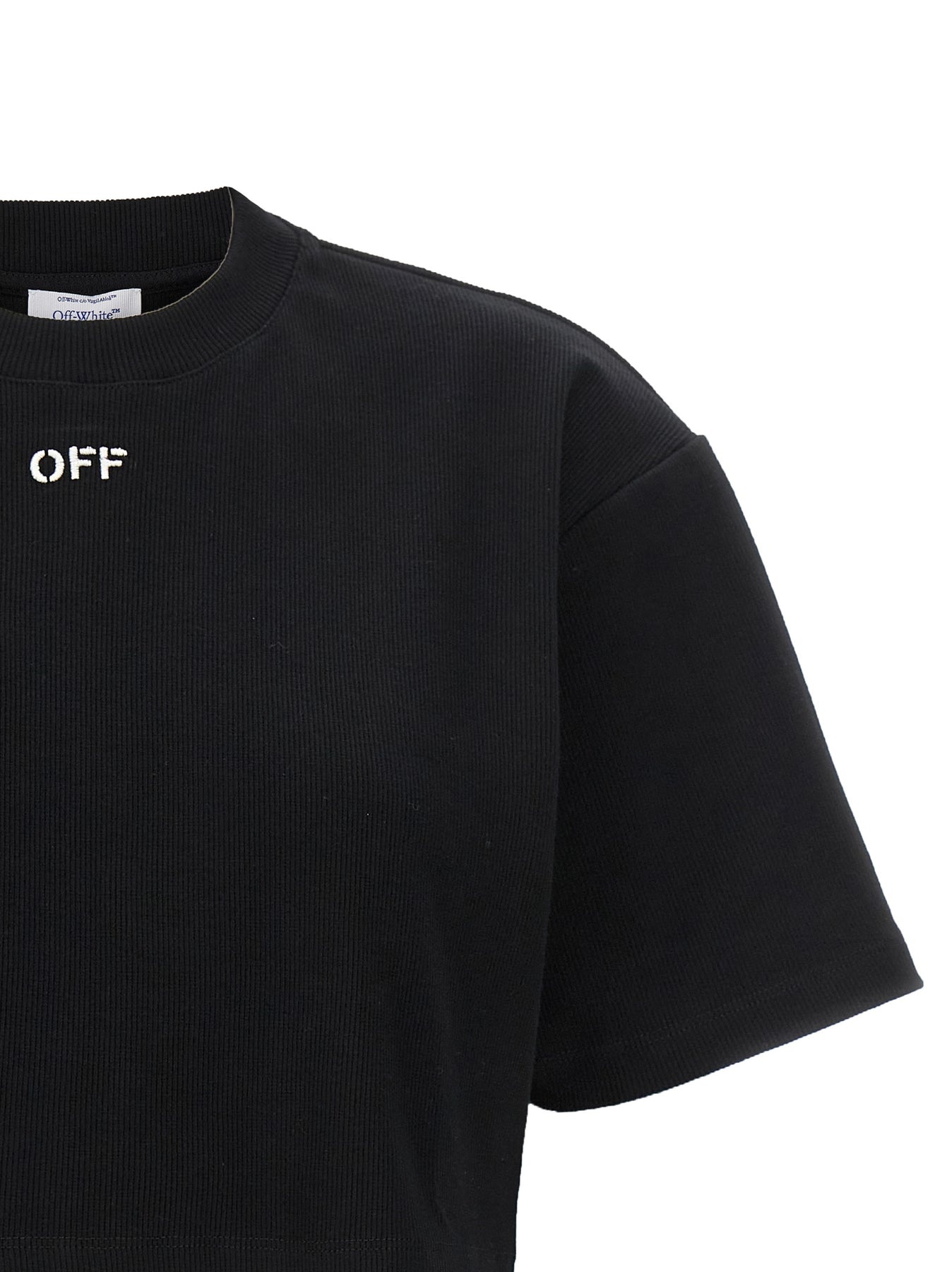 Off Stamp T-Shirt Black - 3