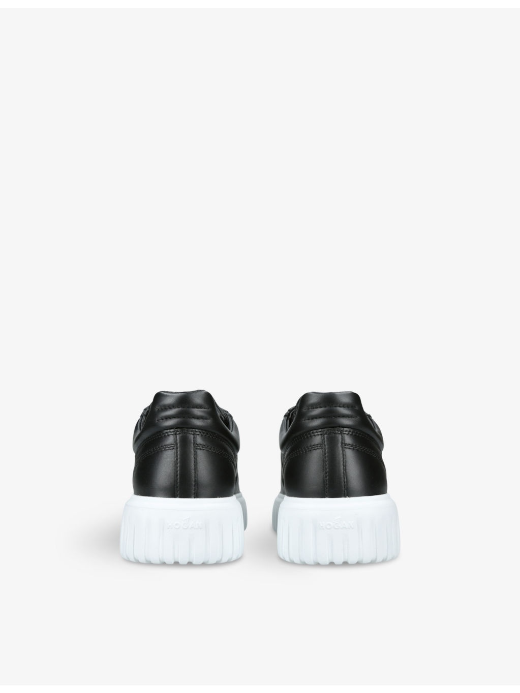H-Stripes branded leather low-top trainers - 4