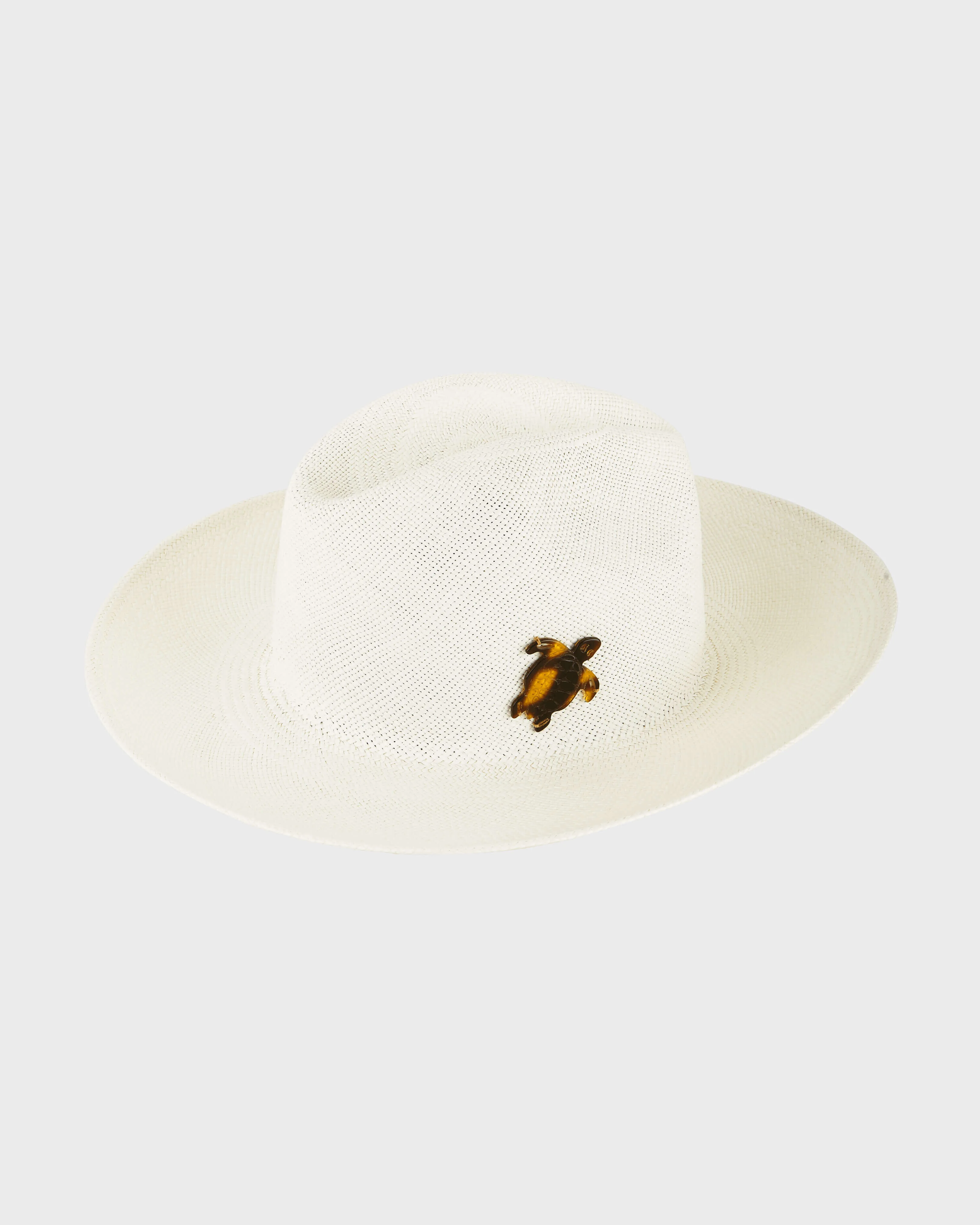 Women Natural straw hat solid - 1