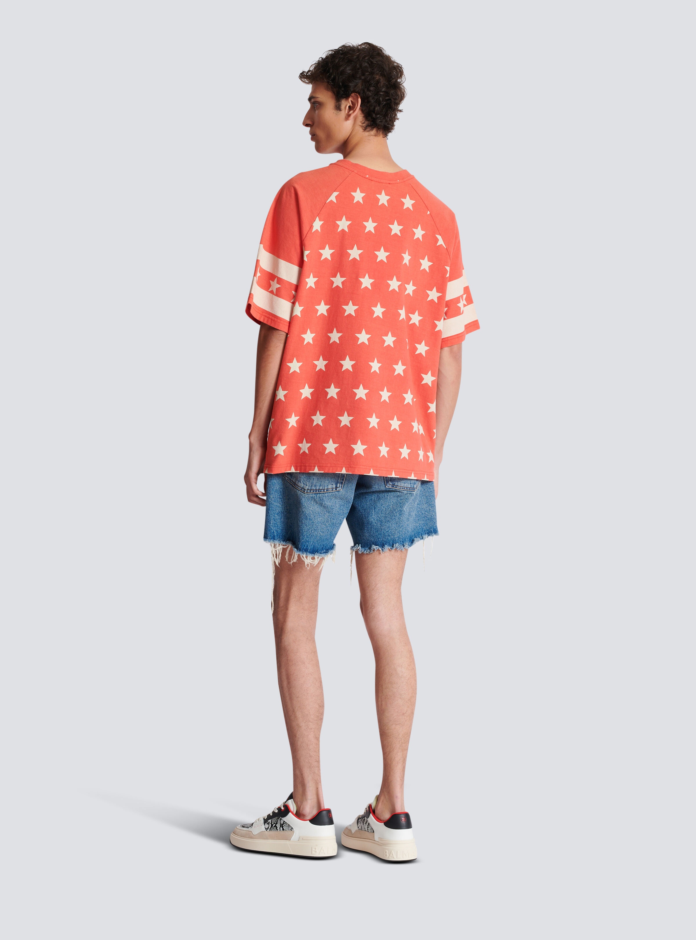 Balmain Signature Stars T-shirt - 4