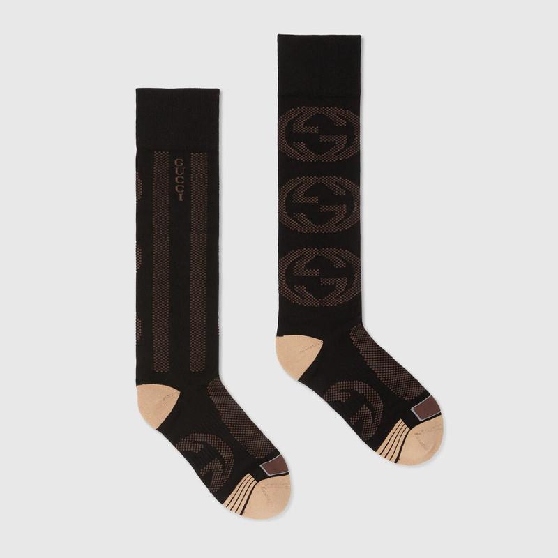 GUCCI Interlocking G cotton blend socks outlook