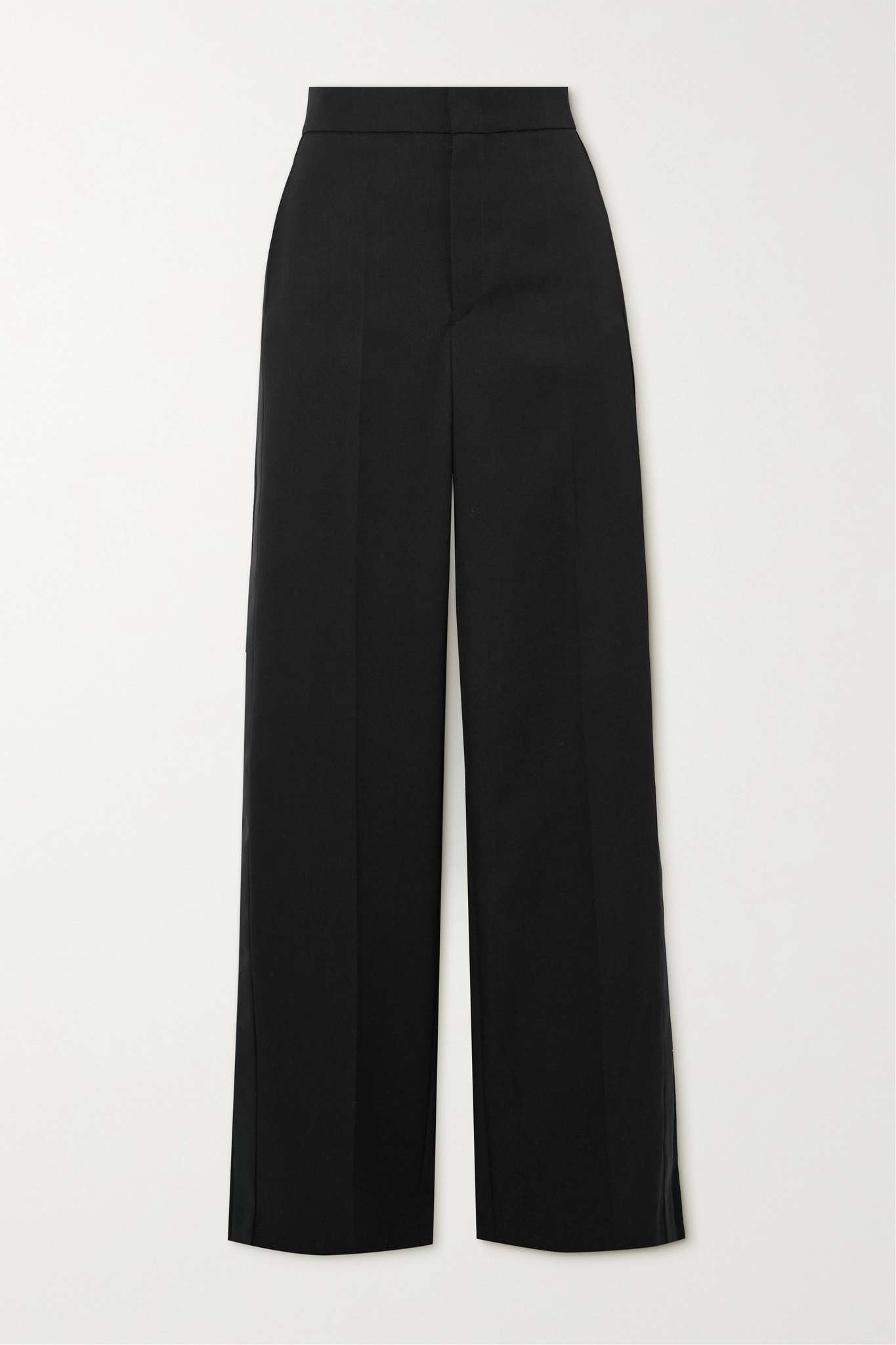 Scarly wool-twill straight-leg pants - 1