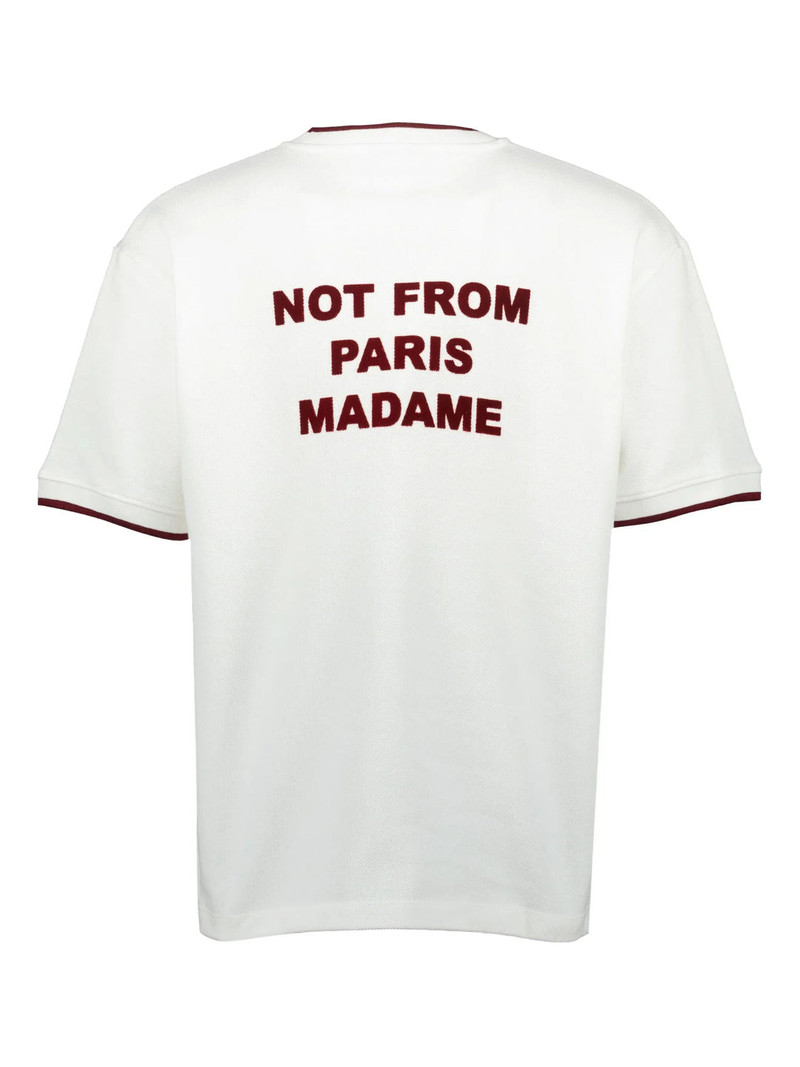 Drôle de Monsieur Le T-Shirt Slogan Pique outlook