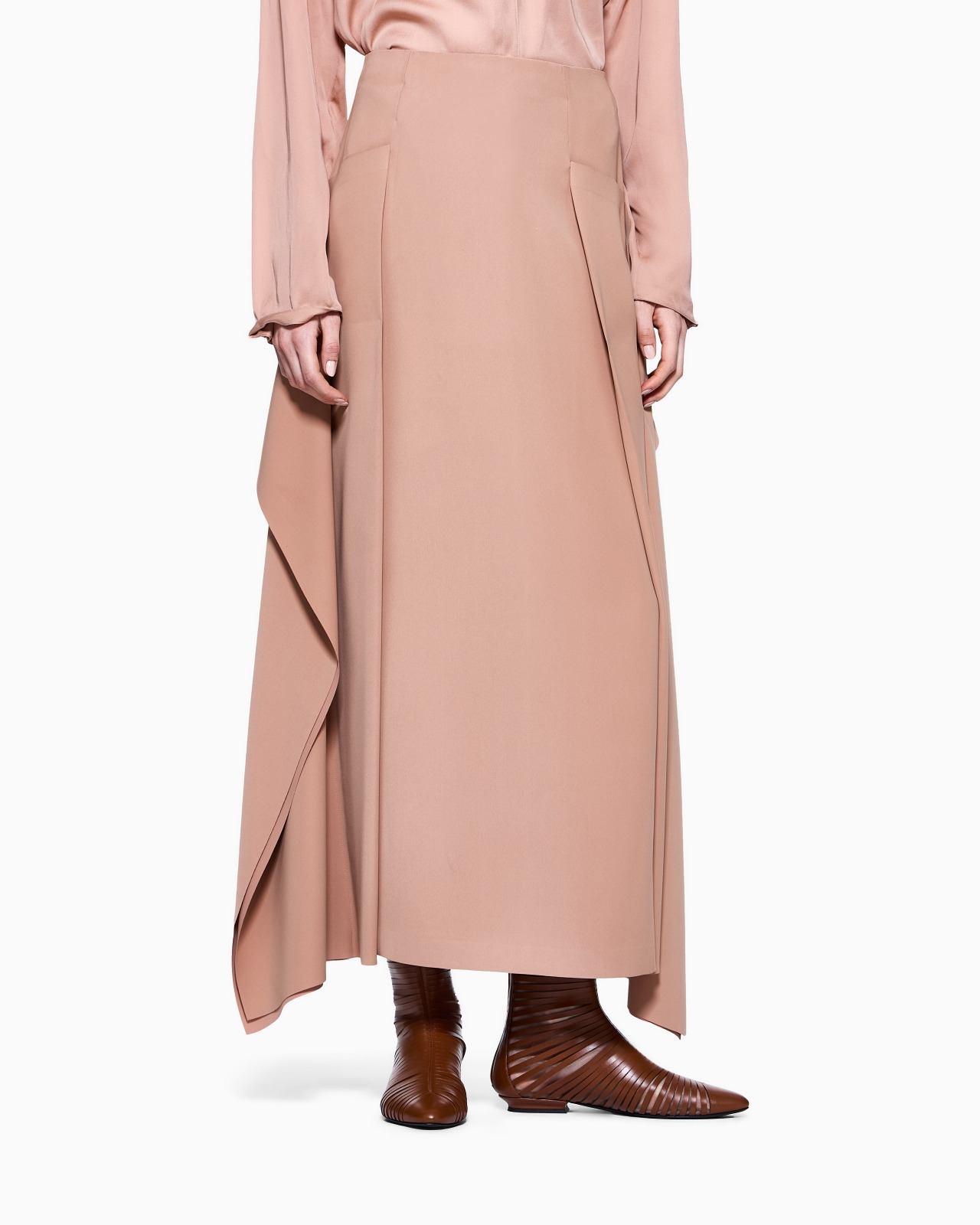 LONG TECHNICAL CADY SKIRT - 4