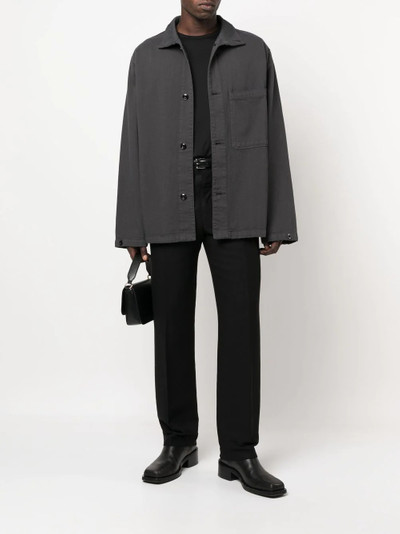 Lemaire oversized shirt jacket outlook