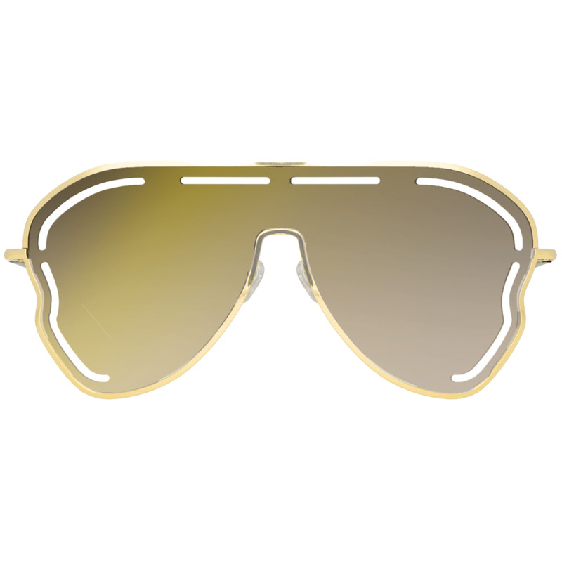 Kika Gardenia Sunglasses in Gold 1