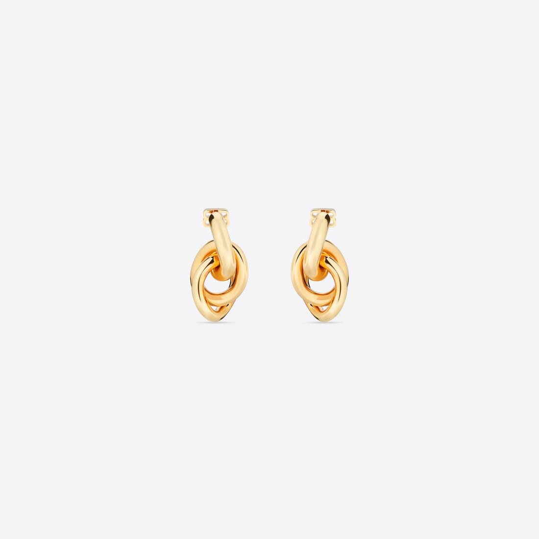 Women's Loop Triple Earrings in Gold - 1