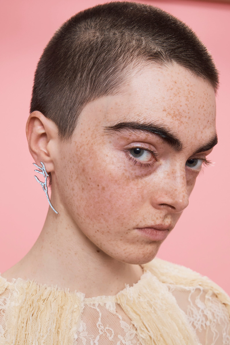 Collina Strada SKY PAVE WING EARRINGS outlook