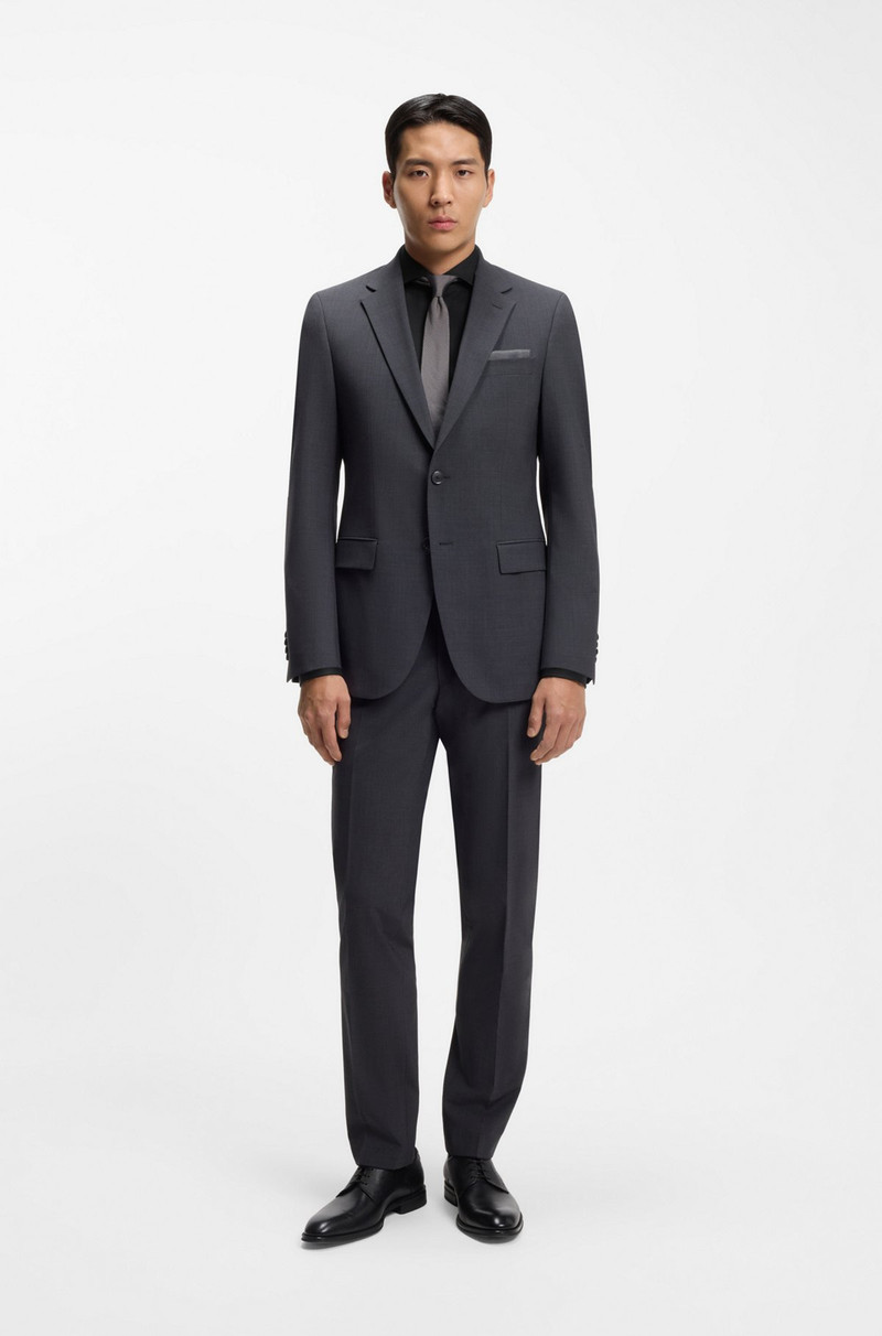 BOSS WRINKLE-RESISTANT SLIM-FIT SHIRT IN COTTON TWILL outlook