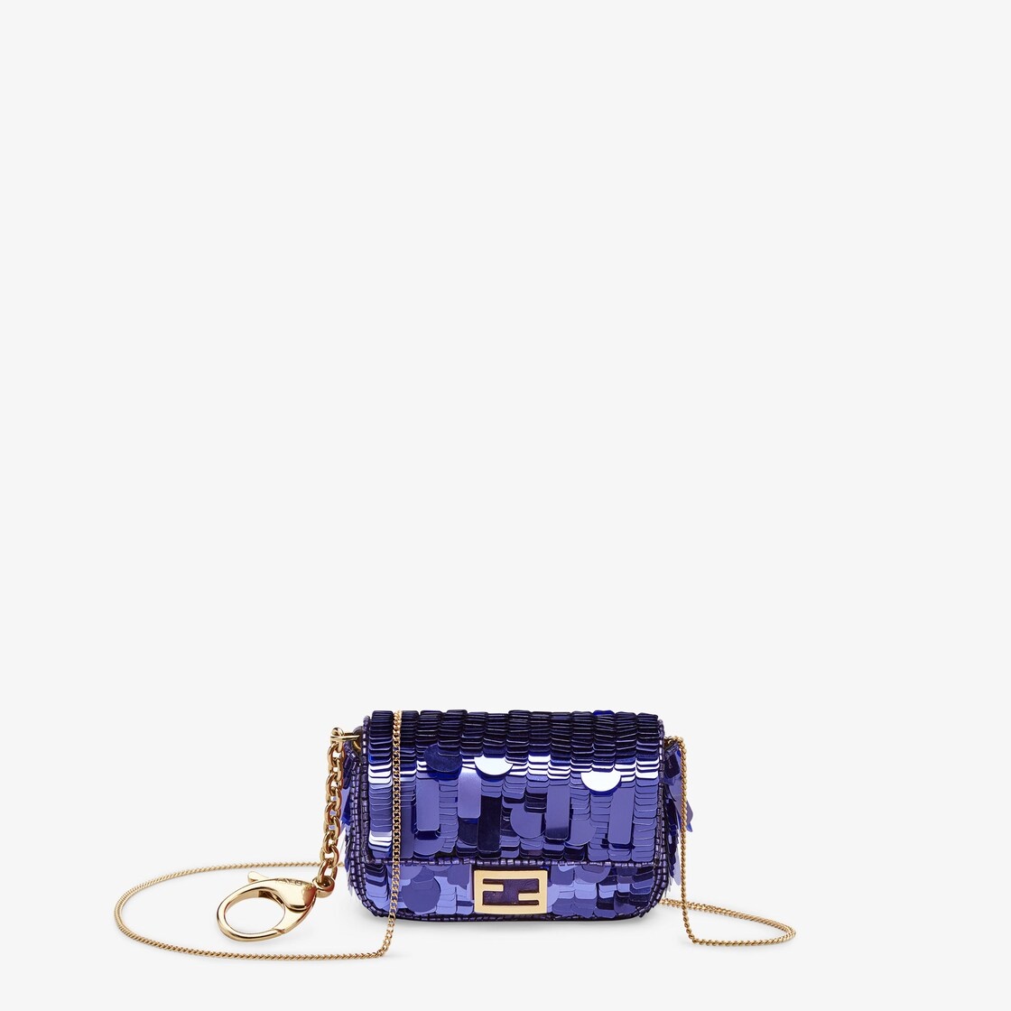 Purple sequin charm - 1