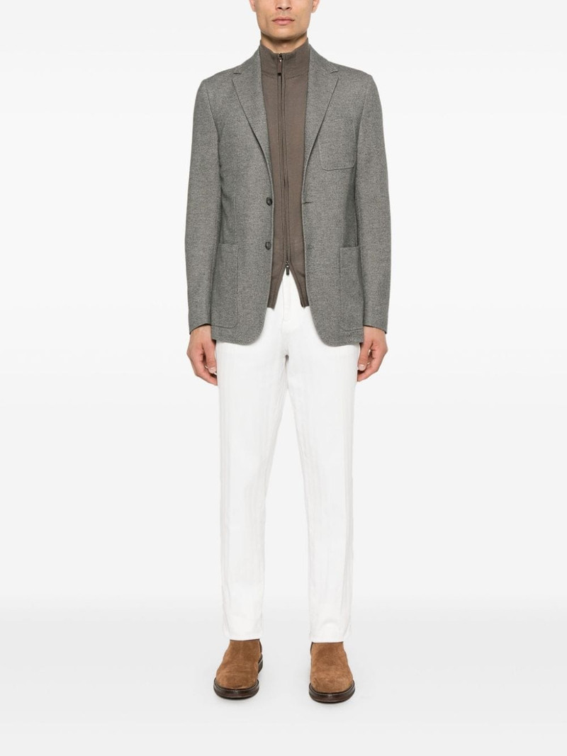 Canali merino wool cardigan outlook