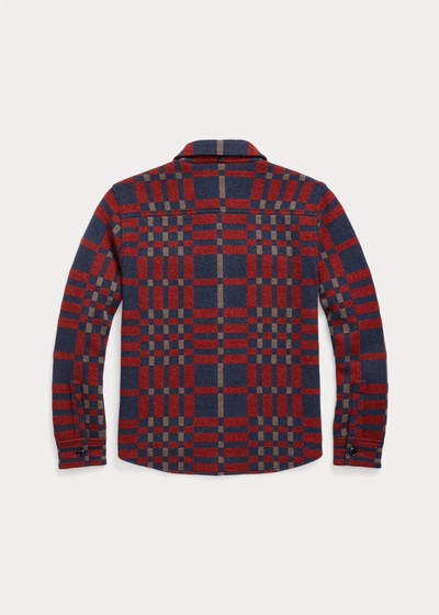 RRL by Ralph Lauren Plaid Wool-Blend Workshirt Sweater outlook