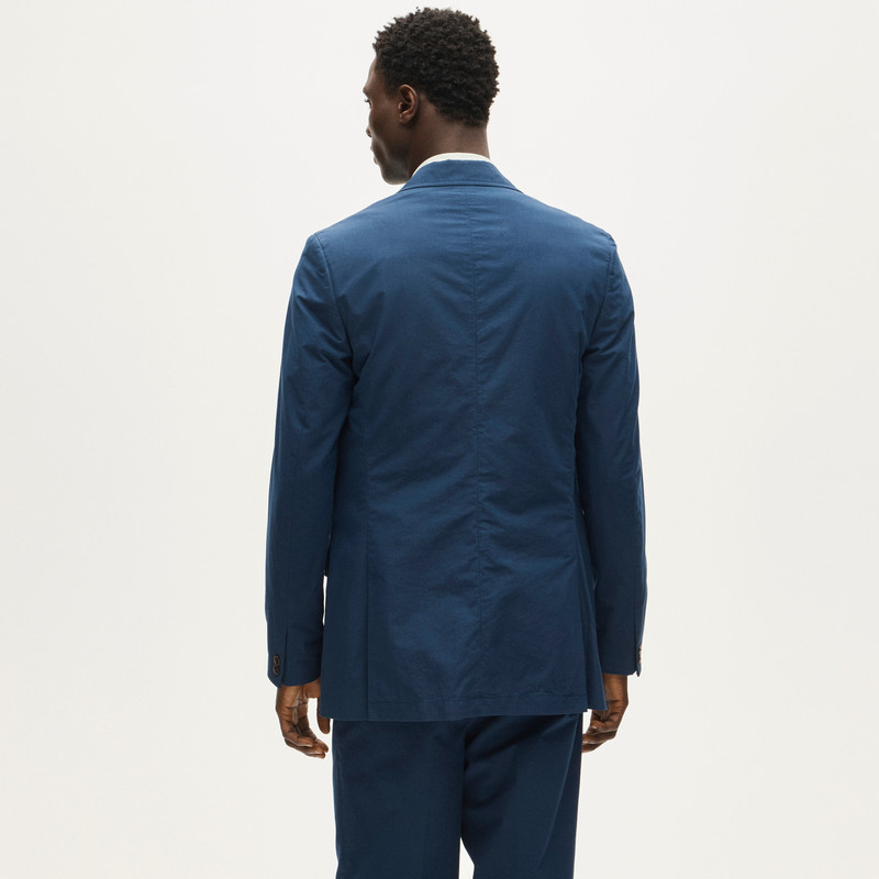 Relaxed-fit suit jacket in cotton poplin 5