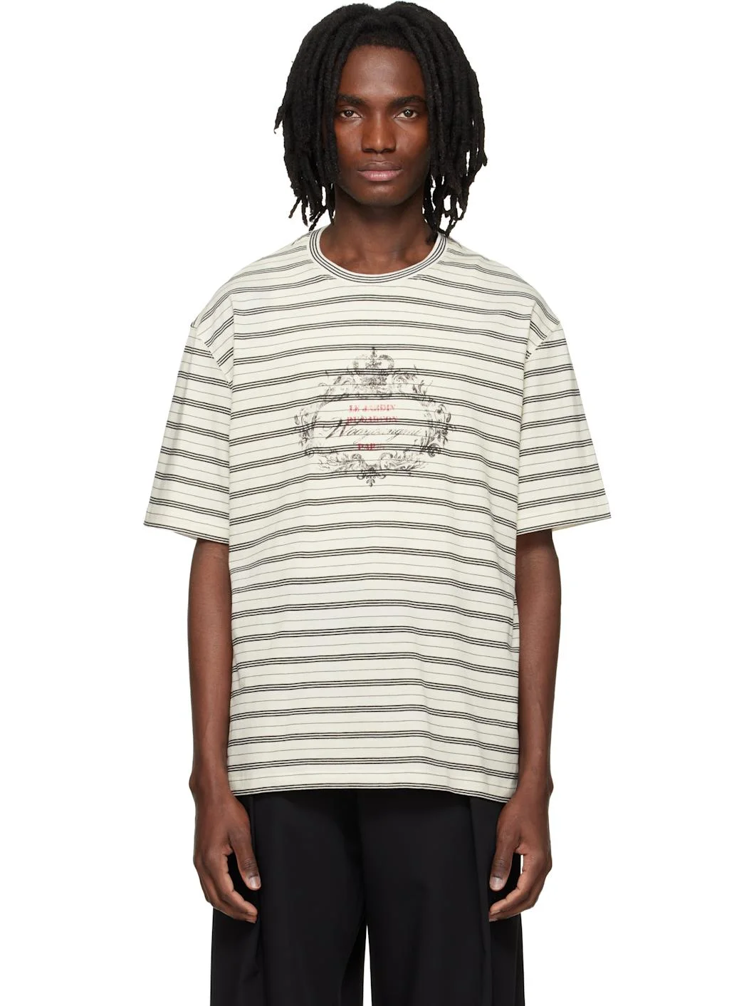 Off-White Striped T-shirt - 1