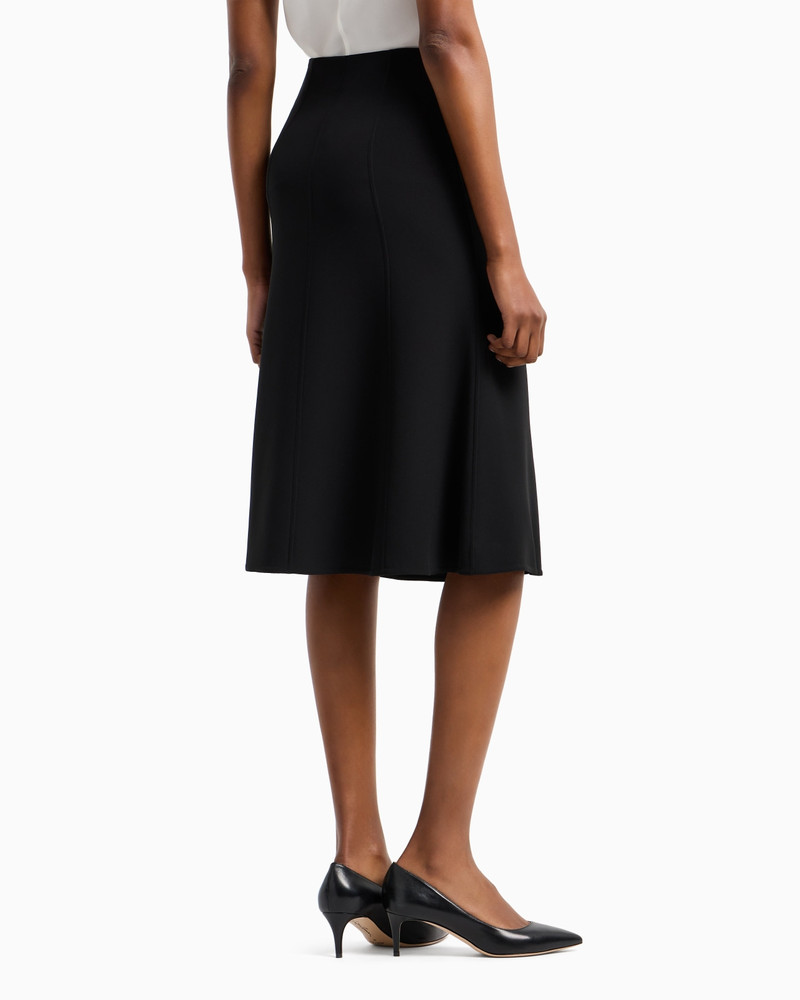 SILK MIDI SKIRT 3