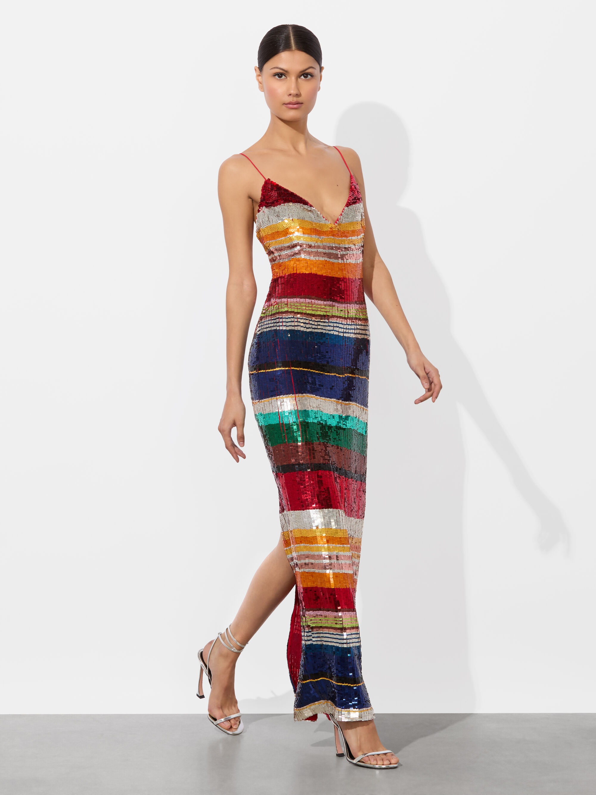 ARTEA EMBELLISHED MAXI DRESS - 5