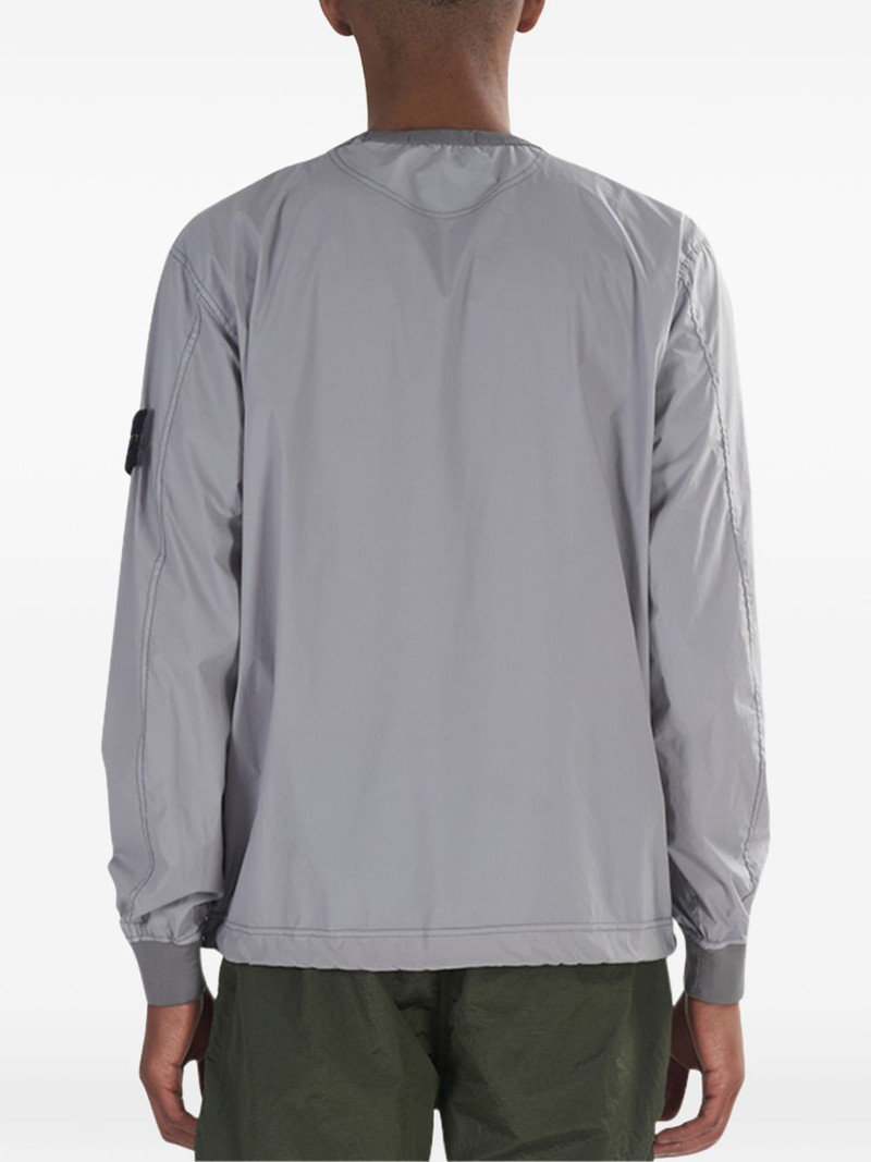 Stone Island logo-detail sweatshirt outlook