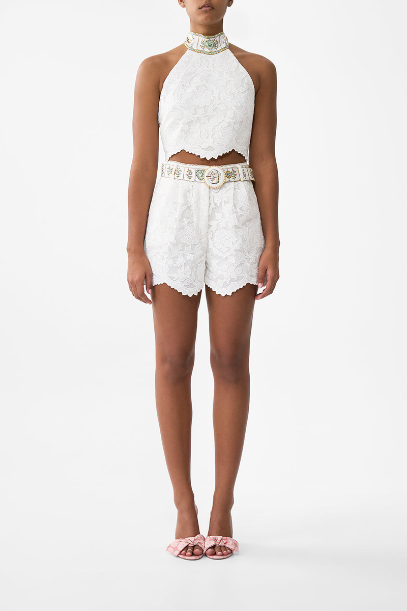 CAMILLA HALTER TIE BACK TOP outlook