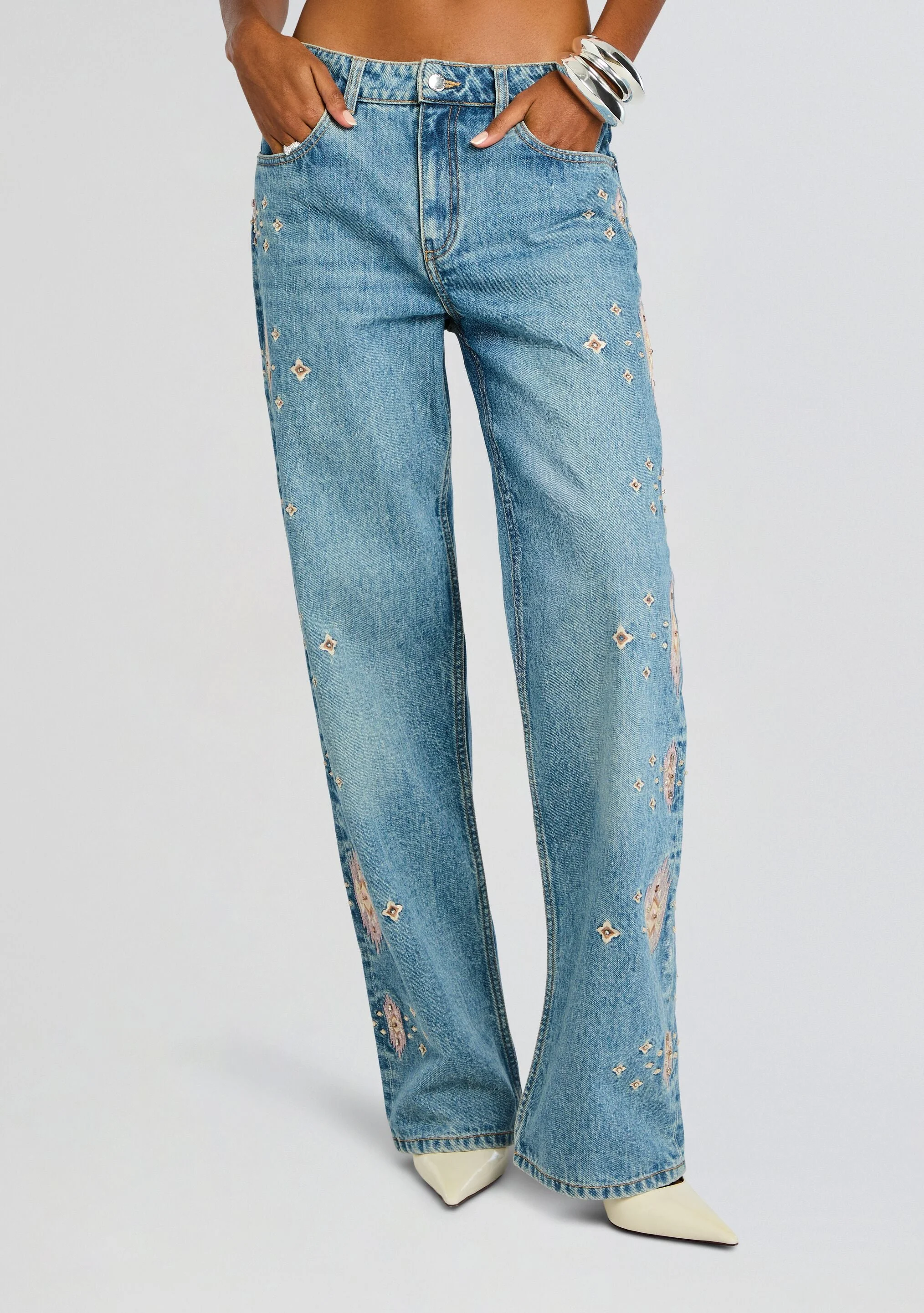 VERO EMBELLISHED JEAN - 1