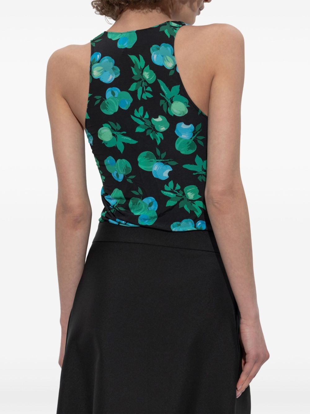 floral-print bodysuit - 4