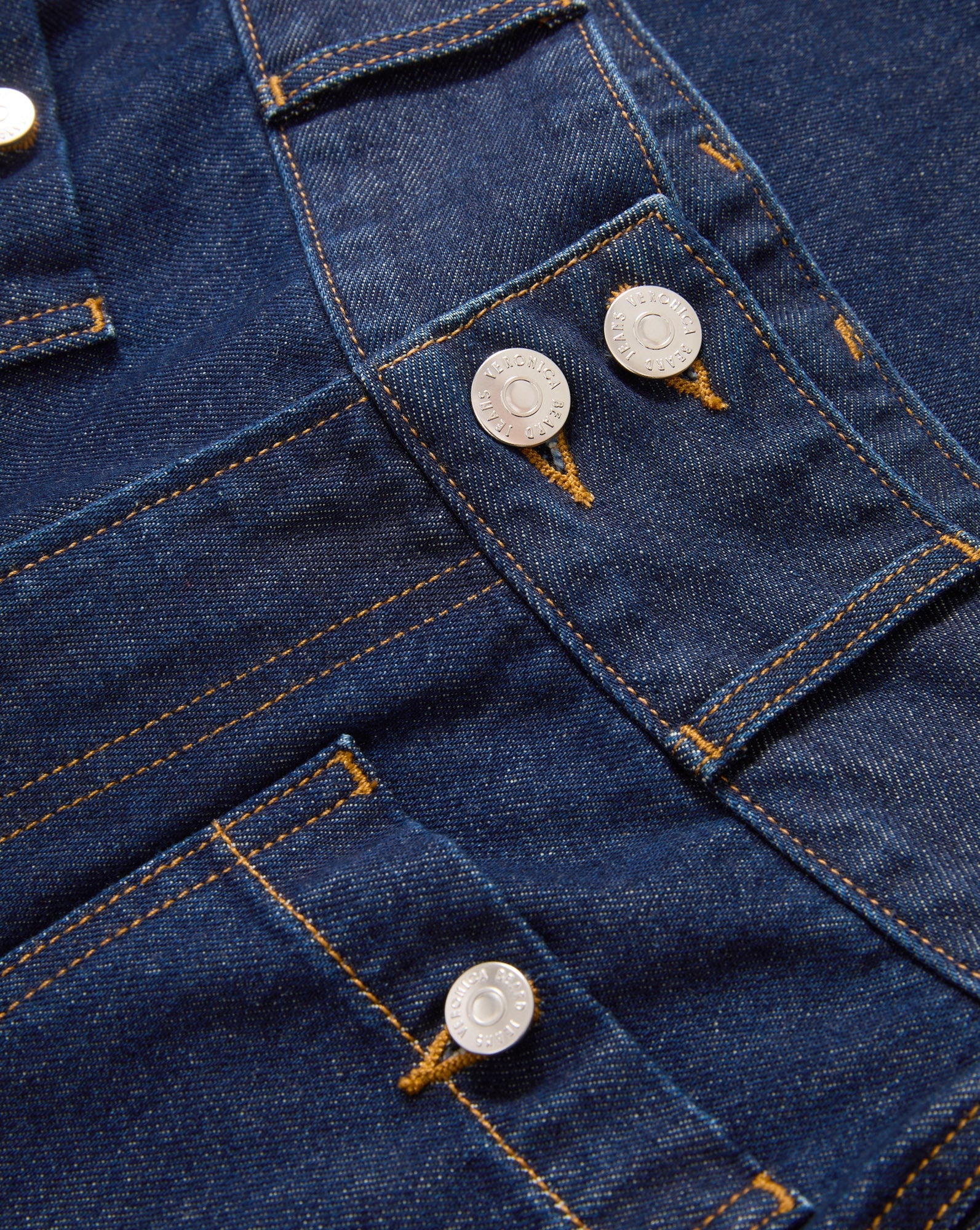 TAYLOR PATCH-POCKET WIDE-LEG JEAN - 5