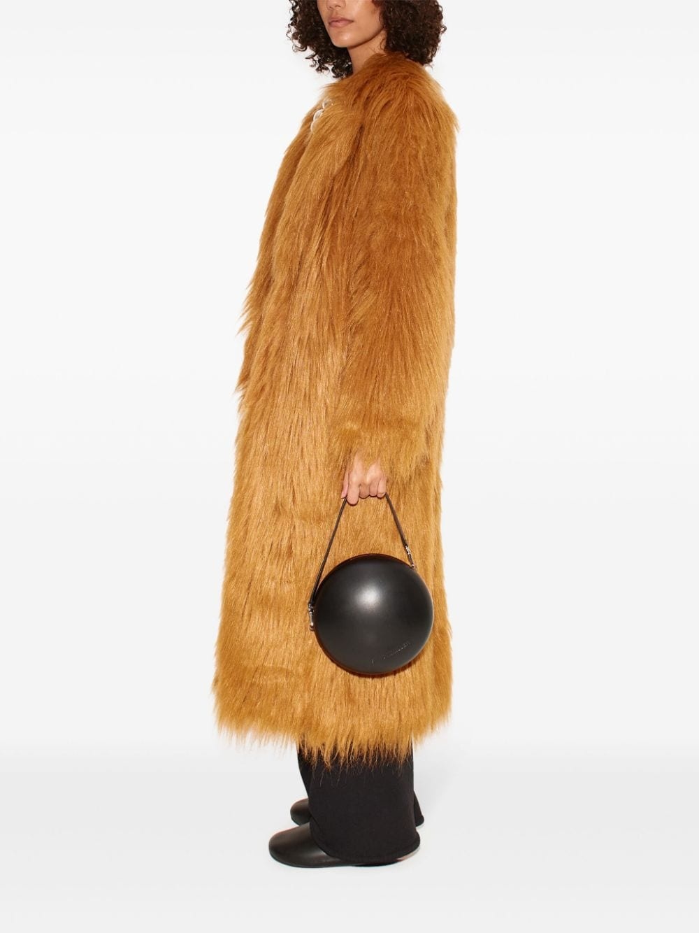 Lett Shaggy faux-fur coat - 3