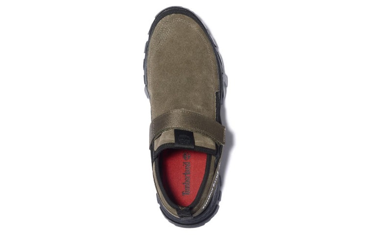 Timberland Mills Falls Slip-On Leather Shoes 'Olive Green Suede' A25KK901 - 4