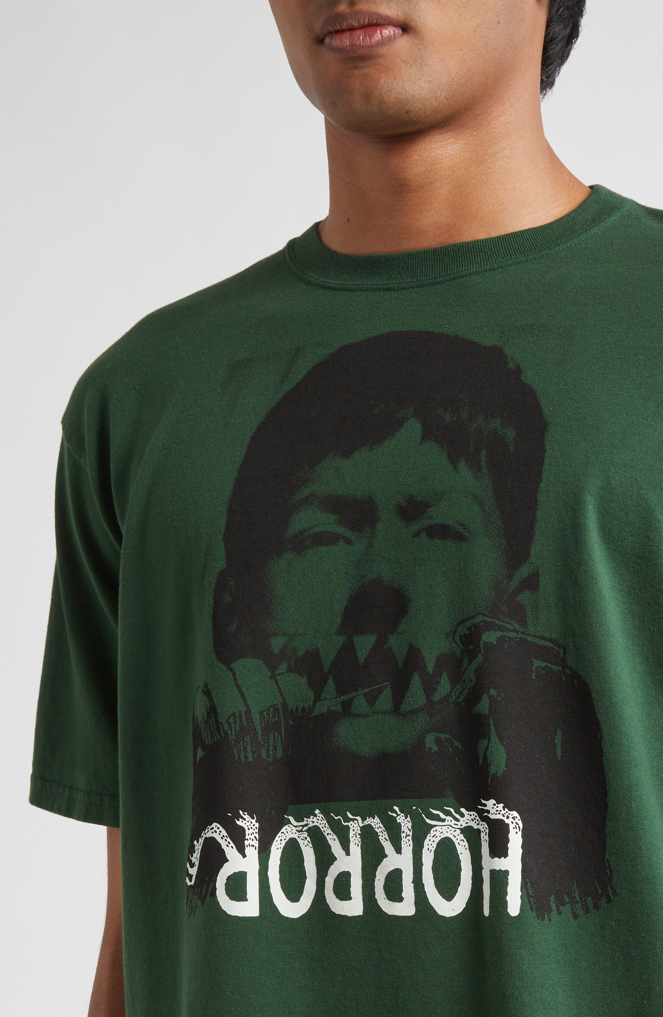 Undercover Horror Graphic T-Shirt in Khaki Green at Nordstrom - 4