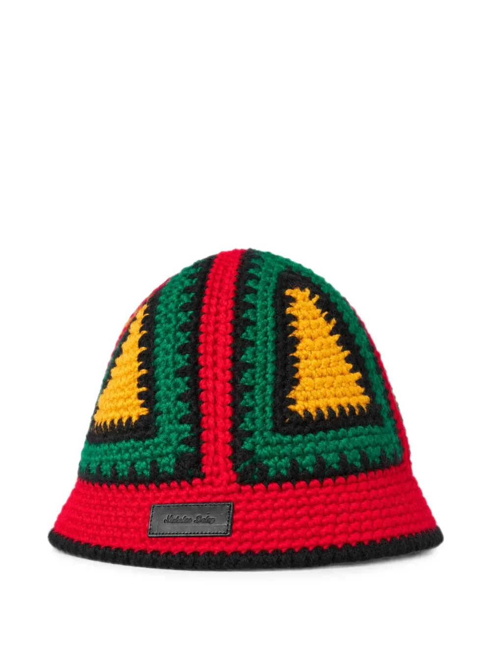 CROCHET-KNIT BUCKET HAT - 1
