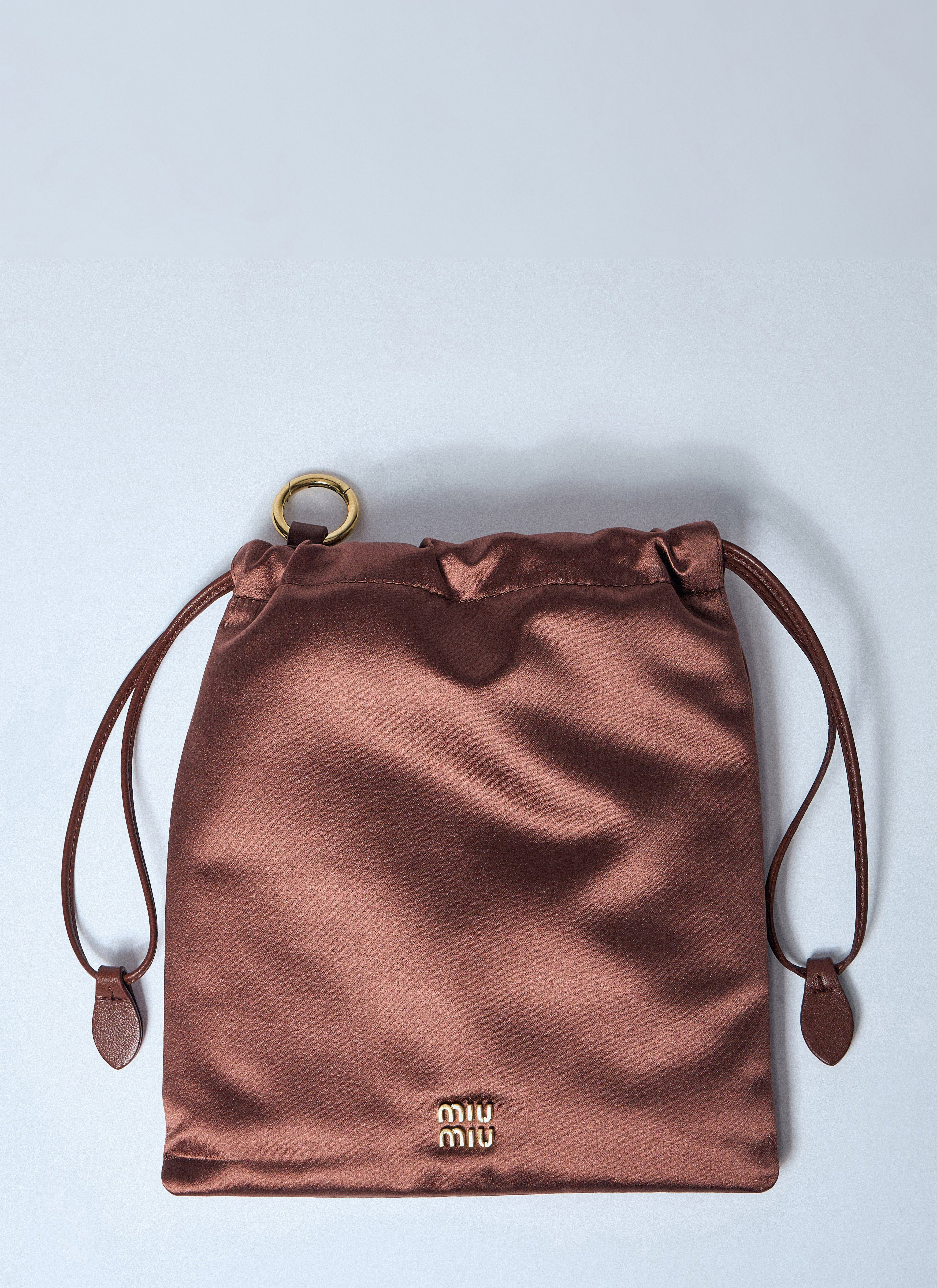 Miu Miu Women Satin Pouch - 5