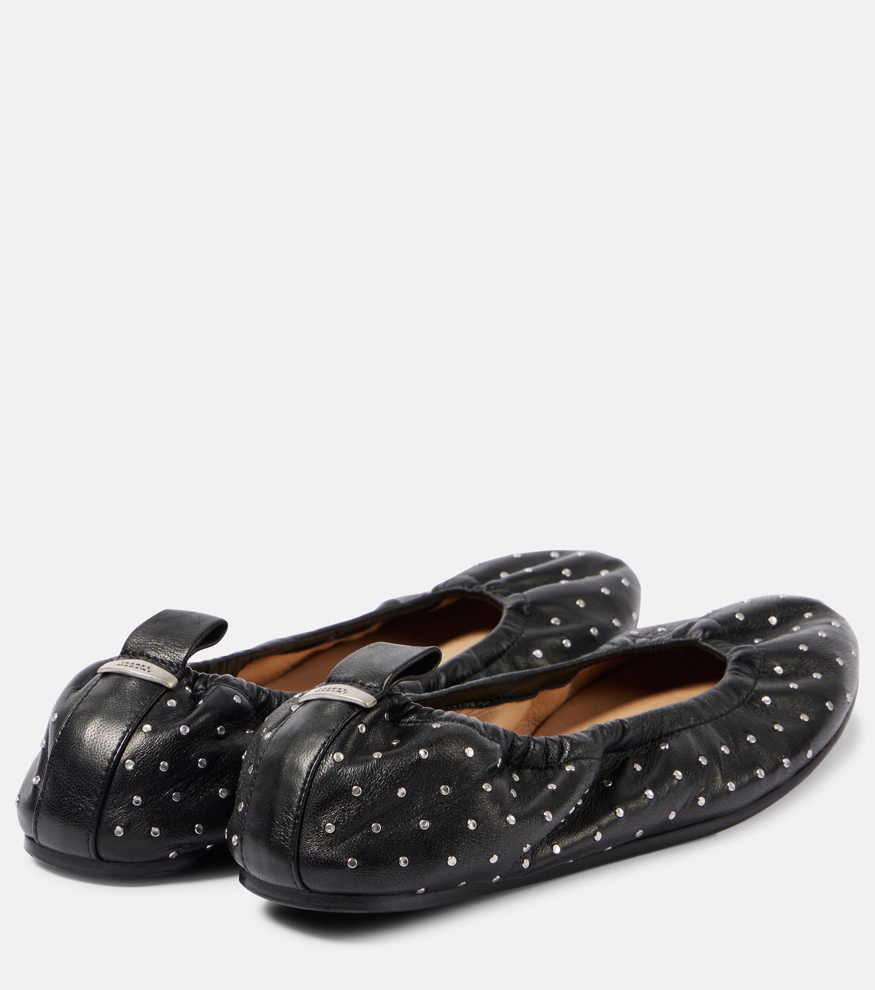 Belna embellished leather ballet flats - 2