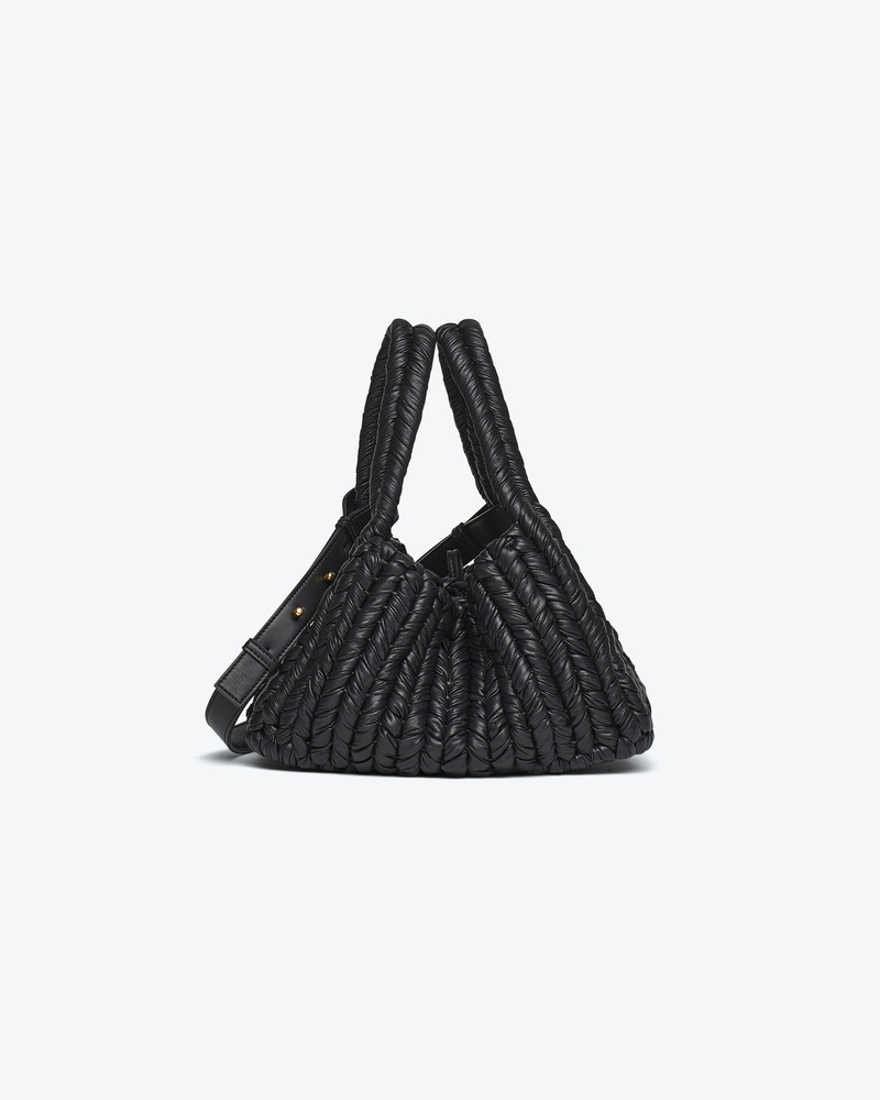 THE BUSKET - Knit bucket bag - Black 1