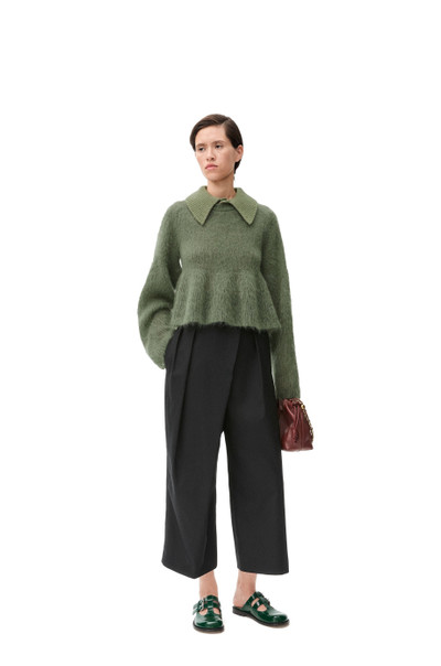 Loewe Polo sweater in mohair blend outlook