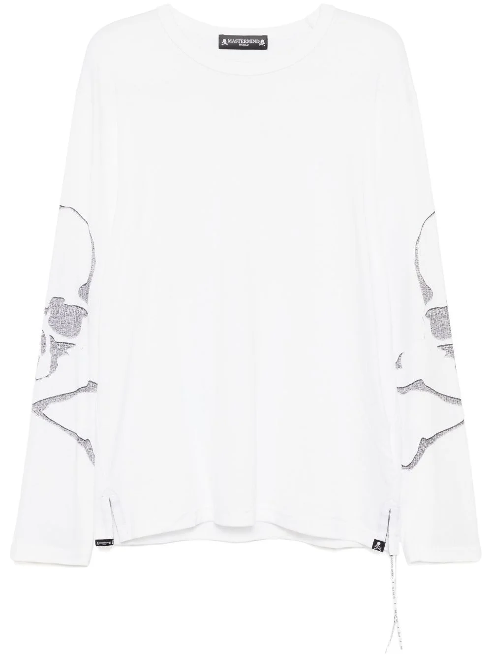 skull-print T-shirt - 1