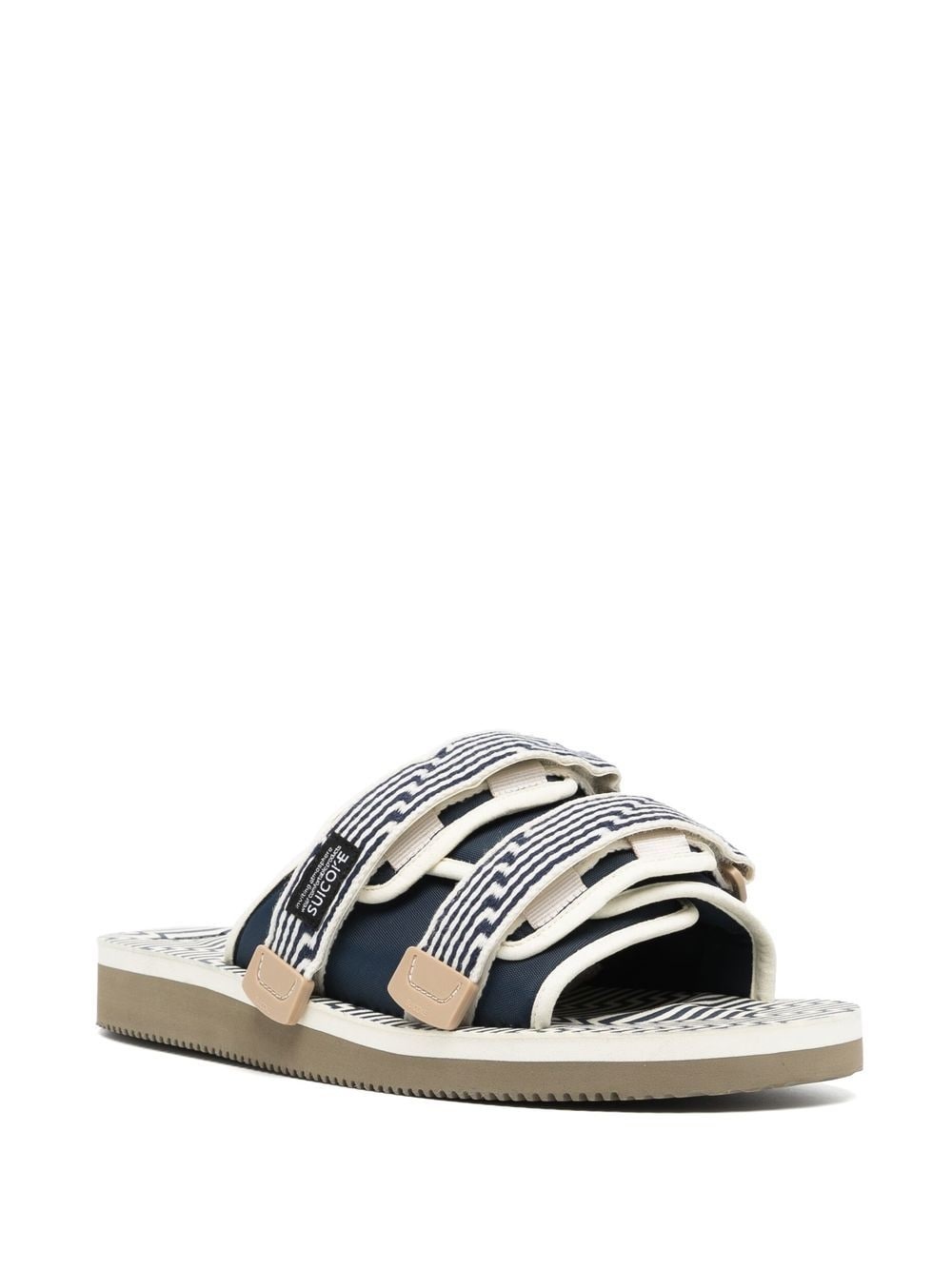 MOTO jacquard touch-strap sandals - 2