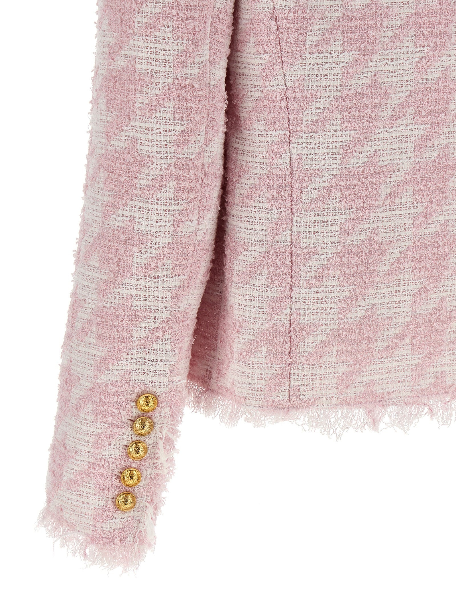 Balmain Women Bouclé Blazer - 4