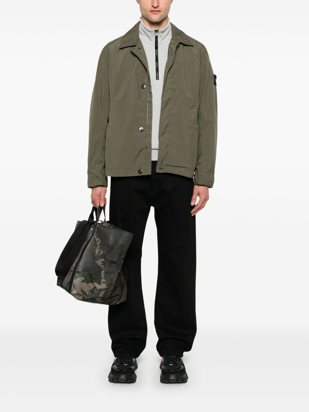 Stone Island Men Jacket With Hood - 5
