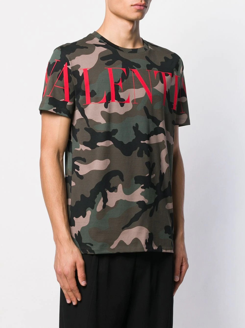 camouflage logo T-shirt - 3