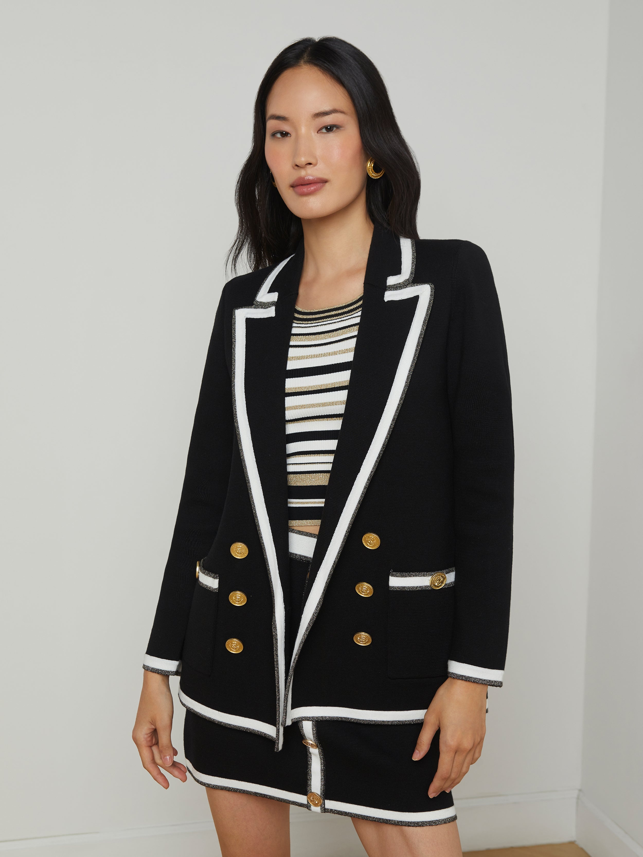Kenji Oversized Knit Blazer - 2