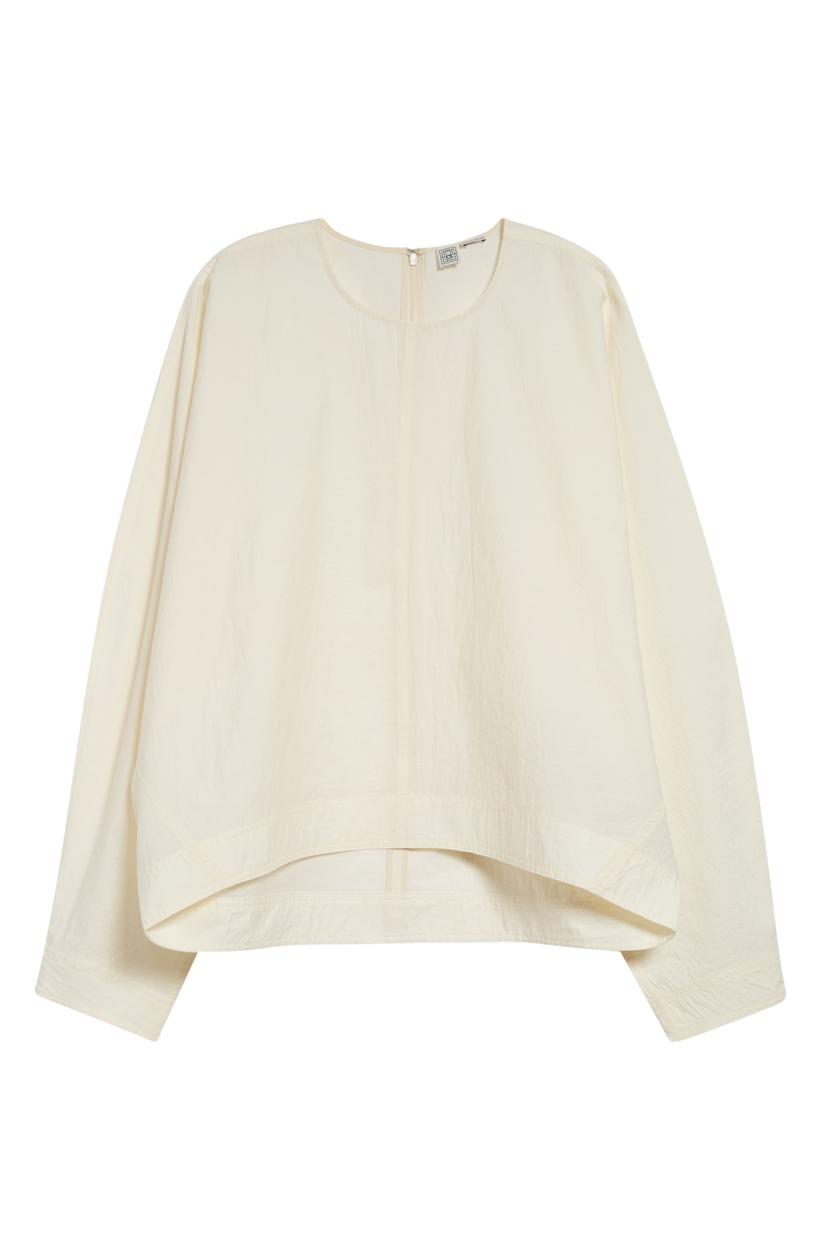 TOTEME Balloon Sleeve Top in Off White at Nordstrom - 6