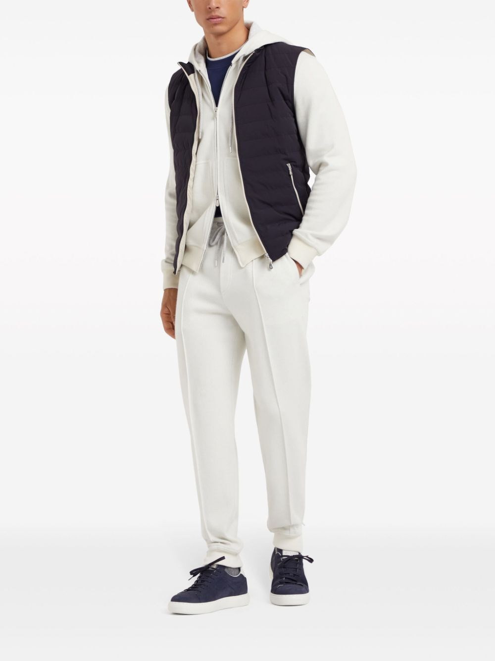 Hooded Sweatshirt With Zipper - 2