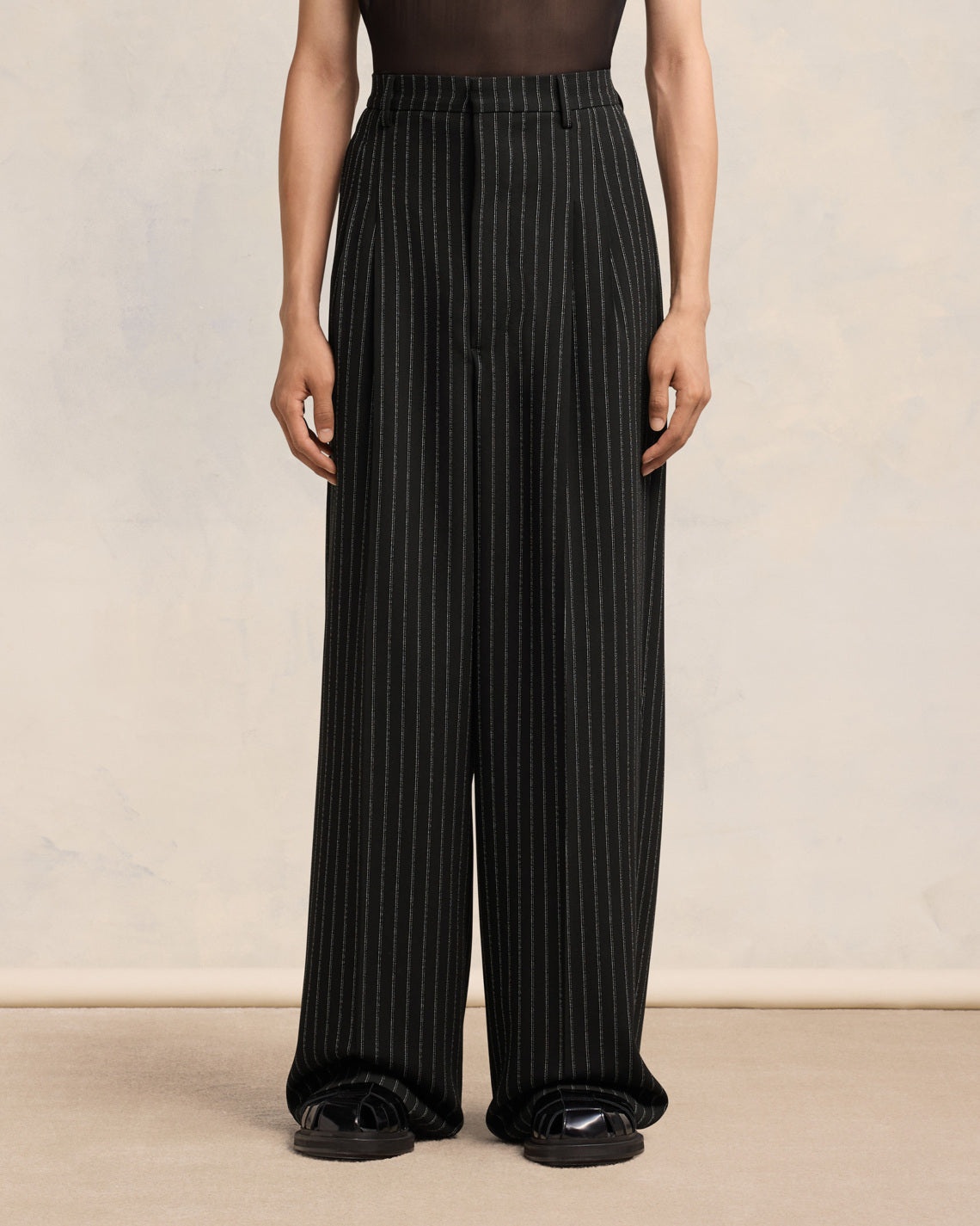 HIGH WAIST LARGE TROUSERS - 3