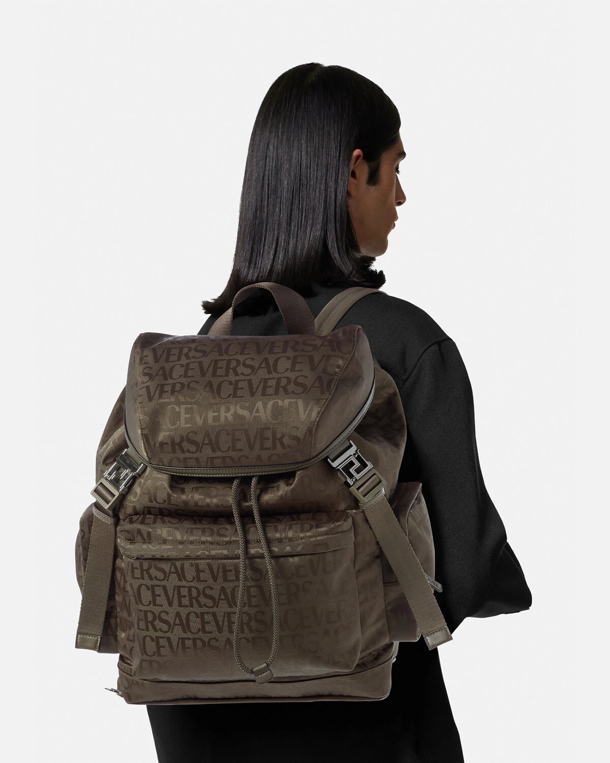 Versace Allover Neo Nylon Backpack - 6