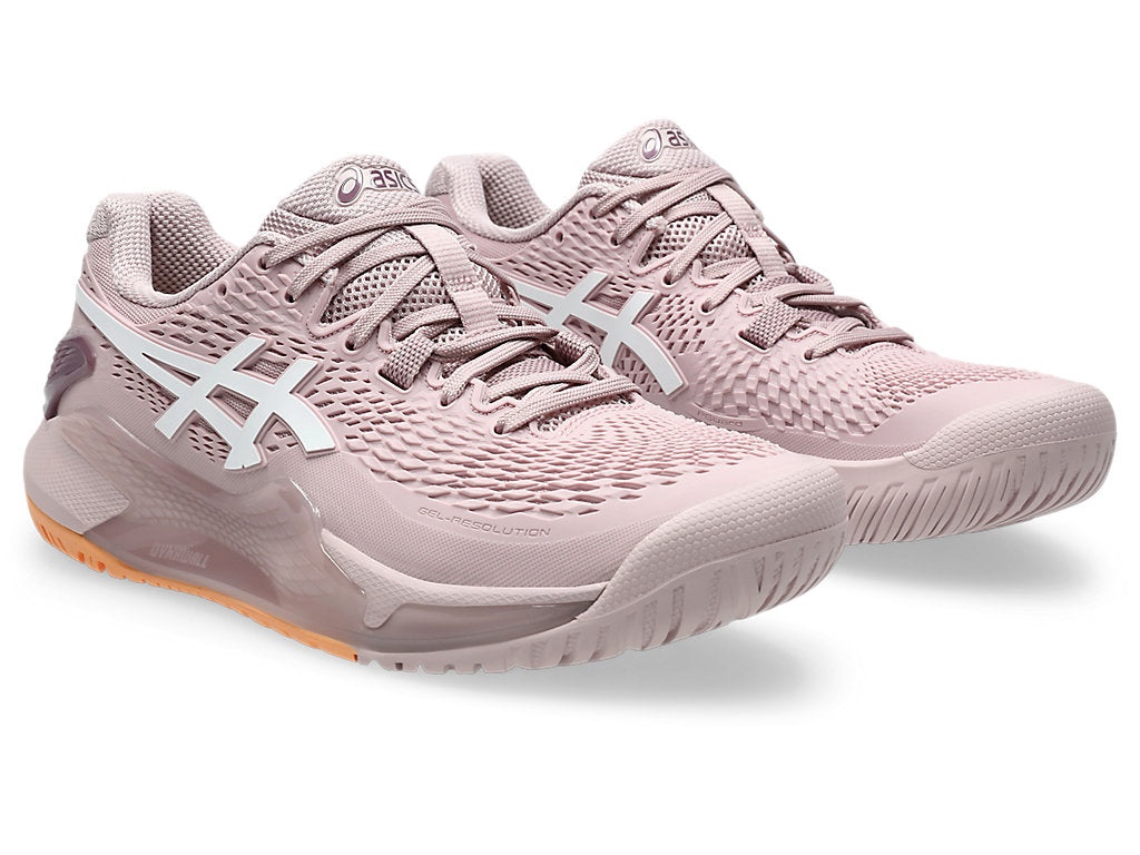 (WMNS) ASICS Gel-Resolution 9 Sneakers 'Watershed Rose White' 1042A208-701 - 2