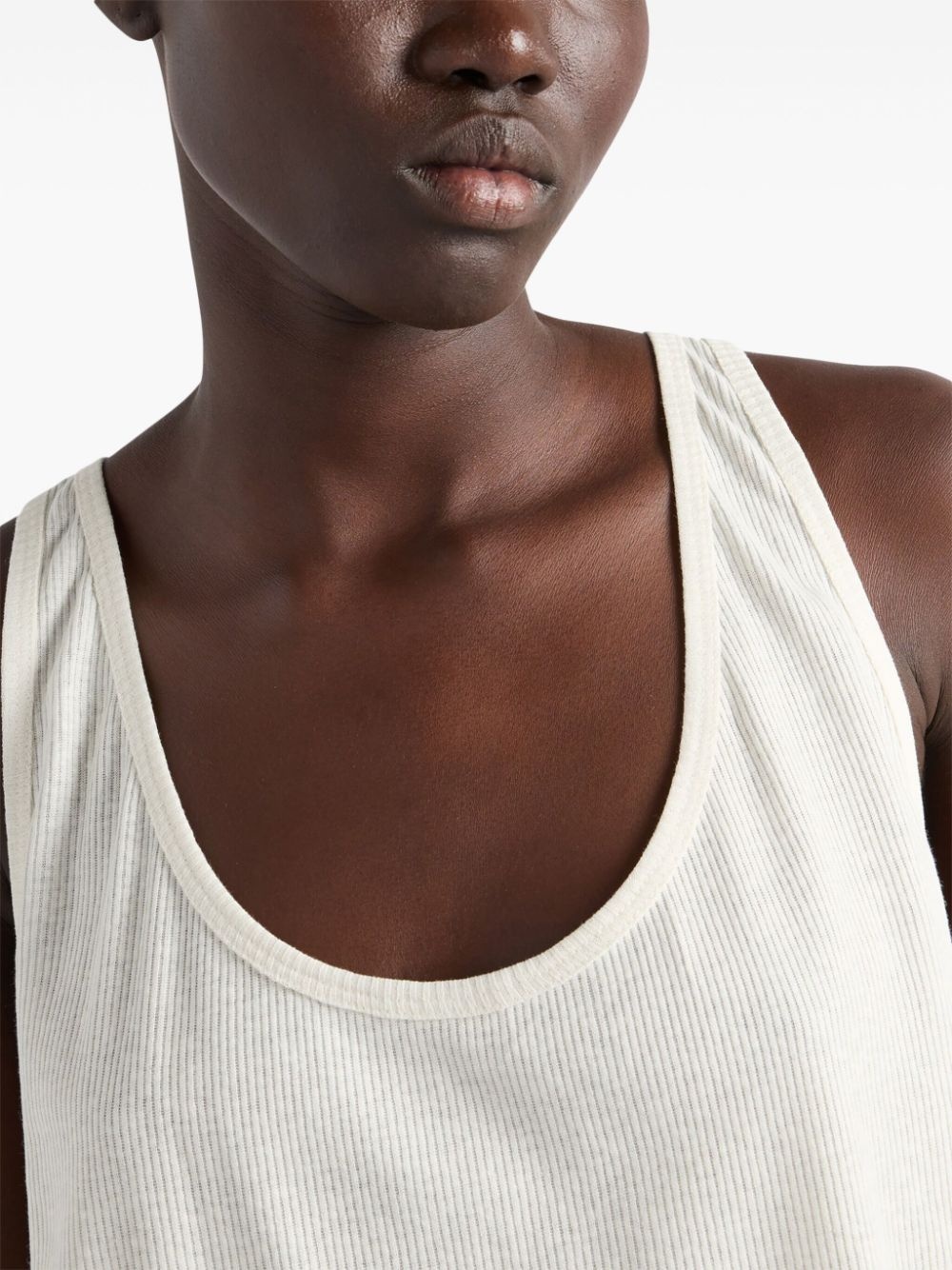 ribbed knit tank top - 6