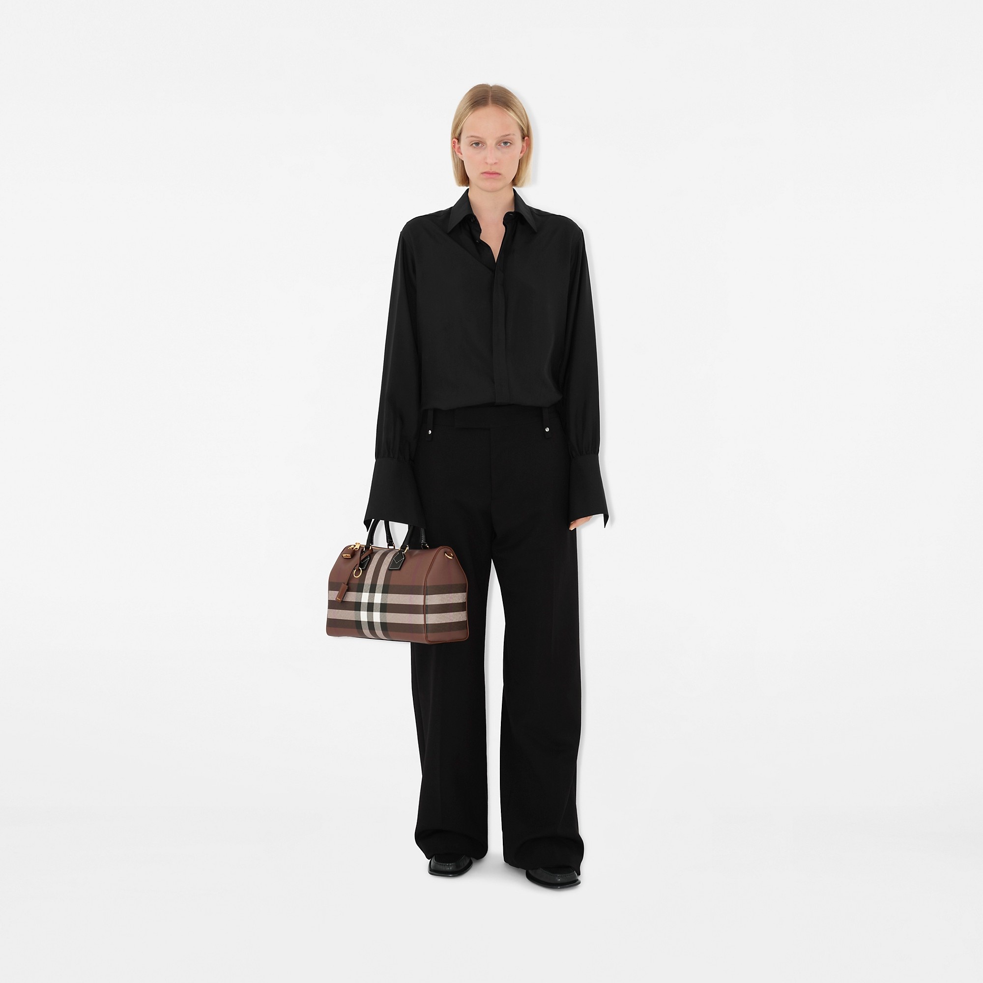 Medium Check Bowling Bag - 2
