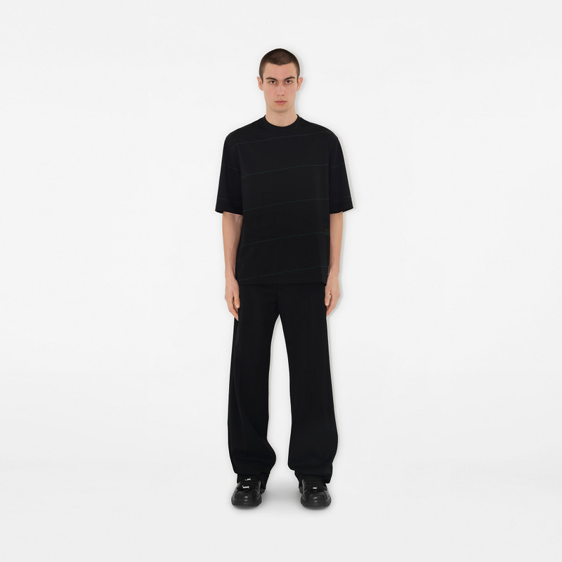 Burberry Striped Cotton T-shirt outlook