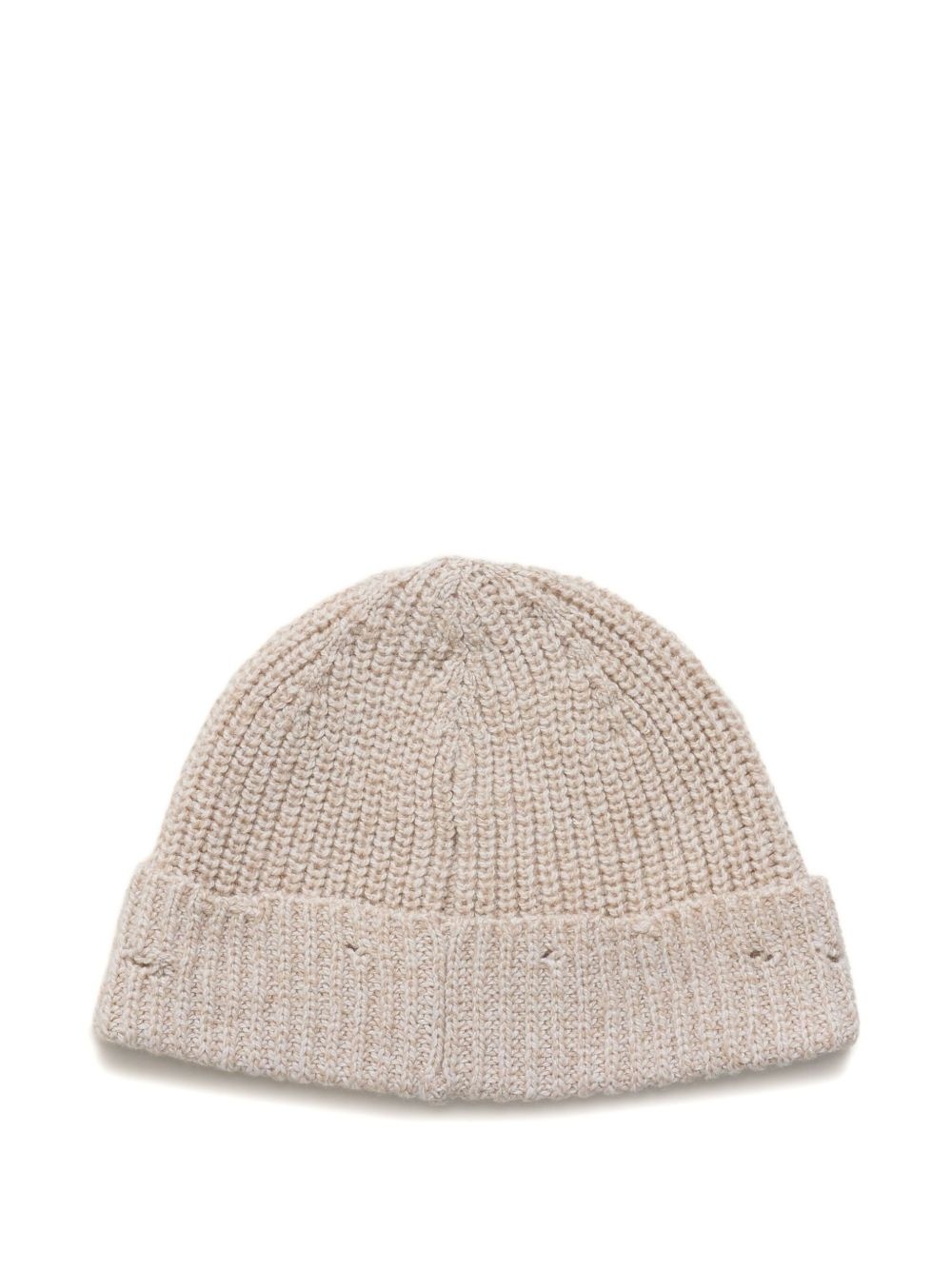 logo-embroidered beanie hat - 2